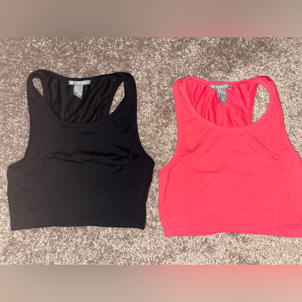 F21| Sports Bra Crop Bundle (2)